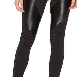 KORAL moto leggings black size L LIKE NEW